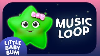 2 HOUR LOOP  Twinkle Bedtime Songs  Relaxing Sensory Animation  Lullabies for Babies [upl. by Yrogerg]