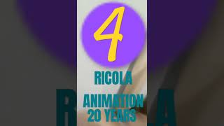 Ricola Animation 20 Years 20152016 logo [upl. by Eelram]