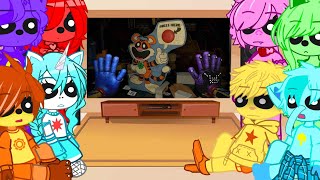 Smiling Critters React To Poppy Playtime Chapter 4 I Found Rejected Critter Cardboard II Naomi 🐰 [upl. by Leizo]