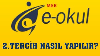 EOkul 2Tercih Nasıl Yapılır 2Nakil Yapma [upl. by Amathiste176]