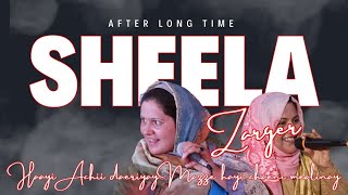 kashmiri song By sheela zargar Hayi Achii daariyay Maaze hyy cheani mealinisheelazargarkashmiri [upl. by Materse287]