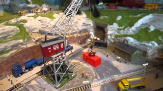 Märklin Kran leise und stufenlos regelbar [upl. by Lanod]