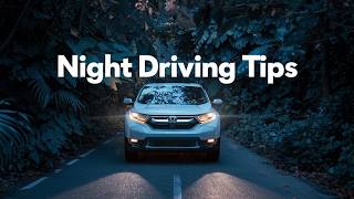 Tips for driving at night safely  Honda Crv  AutoCetane  defensive driving [upl. by Nonaihr244]