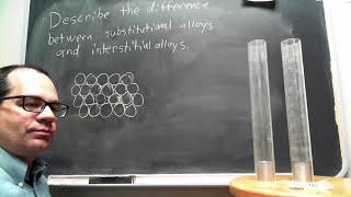 Substitutional interstitial and amorphous alloys [upl. by Yromem]