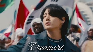 Jungkook  Dreamers FMV •Requested• [upl. by Neelik]