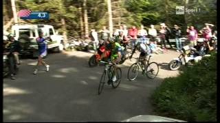 Giro dItalia 2010  15a Tappa arrivo sul monte Zoncolan  Ivan Basso [upl. by Liew]