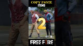 Top 3 Copy Paste Items of Free Fire 😱  shorts viral trend freefire [upl. by Christos900]