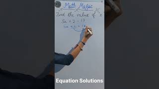 Equation solution easy trick short [upl. by Adnicaj]