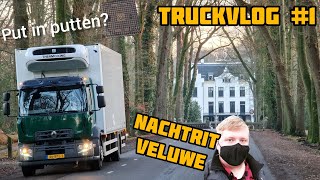 NACHTRIT over de VELUWE met de NIEUWE RENAULT D  TRUCKVLOG 1 [upl. by Aurthur]