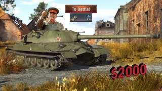 IS7 2000 Gameplay  War Thunder [upl. by Aramo]