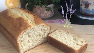 SOFTEST Lavender Tea Bread Recipe │ Baking Cornerrr [upl. by Briney]