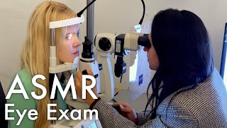 ASMR Real Eye Exam in London Unintentional Real Person ASMR [upl. by Roderick]