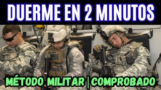 Tecnica militar para dormir en 2 min [upl. by Ambrosine574]