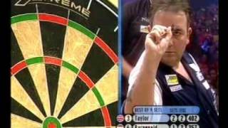 Phil Taylor vs Raymond van Barneveld  Part 5  2004 Masters of Darts [upl. by Ardnad270]