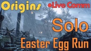 Origins Livestream  Solo Easter Egg amp 9 Perks Attempt  Live commentary  BO2 Apocalypse DLC [upl. by Attikram964]