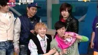 Eun Jiwon and Moon Heejuns Idol League Ep2 UKiss vs ZEA 26 [upl. by Zertnom]