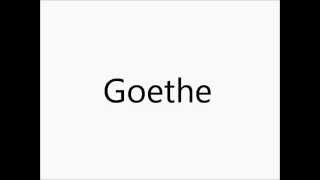 How to Pronounce Goethe [upl. by Edac499]