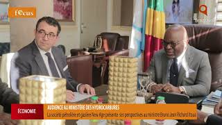 La société pétrolière et gazière New Age présente ses perspectives au ministre BJ Richard Itoua [upl. by Boorman]