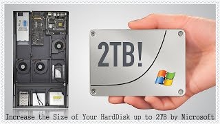 How To Increase Size Of Hard disk Upto 2TB [upl. by Doraj]