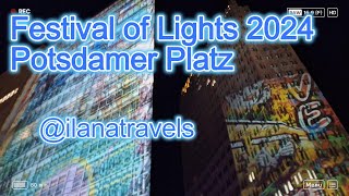 Festival of Lights 2024 Berlin Potsdamer Platz [upl. by Coltun]