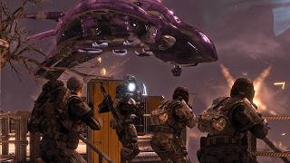 quotDelta4 to the Bridge We must get into orbit NOWquot  Halo Reach Trooper Firefight 2024 [upl. by Sill910]