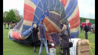 HOT AIR BALLOON INFLATION [upl. by Pfister]