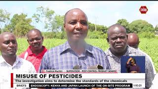 National Pesticide Control Board initiates an investigation into the misuse of pesticides [upl. by Harwill]