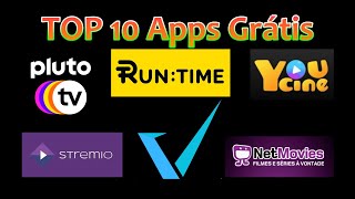 TOP 10 aplicativos Gratuitos Para Box TV e Fire TV Stick 2023 [upl. by Llyrrad340]