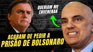 Acabam de Pedir A PRISÃO DE BOLSONARO E TRUMP não gostou nada DISSO [upl. by Ecikram243]