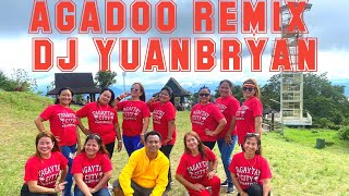 AGADOO REMIX DJ YUANBRYAN REMIX DANCE WORKOUT ZUMBA SILANGANG MAYAO LADIES [upl. by Loraine]