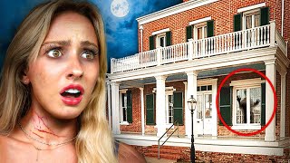 Overnight in USAs Most HAUNTED House Whaley House [upl. by Ylrebmyk68]