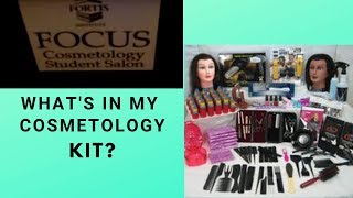 Whats in My Cosmetology Kit [upl. by Ok]