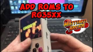 How to Add Game ROMs to the Anbernic RG35XX [upl. by Varuag]