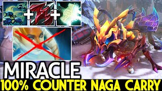 MIRACLE Weaver This Damage is Insane 100 Counter Naga Carry Dota 2 [upl. by Dario]