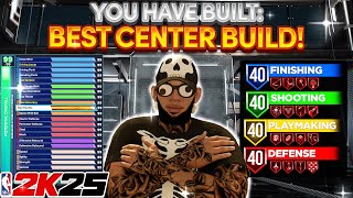 99 REBOUND LEGEND BADGE CENTER IS DOMINATING NBA 2K25 [upl. by Quintana817]