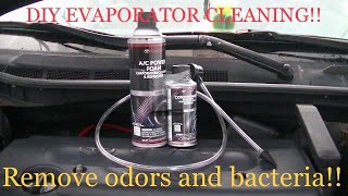 How to Deodorize Disinfect and Refresh your cars AC system of mold and mildew [upl. by Anaela]