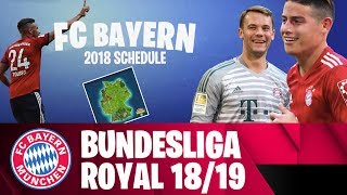 FC Bayern Bundesliga Schedule 201819  Fortnite Style [upl. by Amzaj]