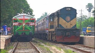 All in 1  Crossing of Kapotaksha amp Benapole Express  Loco Coupling  Arrival amp Departure [upl. by Card]