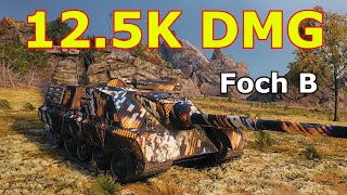 World of Tanks AMX 50 Foch B  4 Kills 125K Damage [upl. by Ehtiaf]