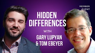 Hidden Differences Aphantasia Synesthesia Inner Speech with Gary Lupyan [upl. by Labaw]