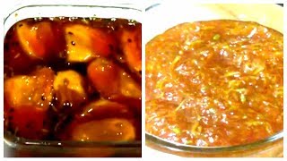 2• Sweet Mango Pickle RecipeInstant raw mango chunda and aam ka mitha achar आम का छुंदा [upl. by Vachill867]