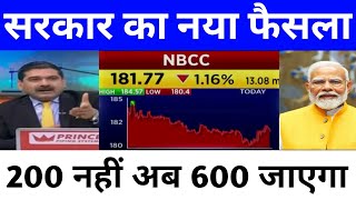 NBCC Share Latest News Today 🚨  NBCC  Next Target 🎯  Stock Market  News and Updates [upl. by Blaise]