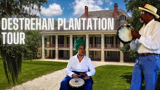 Destrehan Plantation Tour  Life of a House Slave and Field Slave [upl. by Stu]