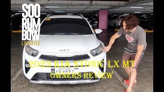 2023 Kia Stonic 14 LX MT Owners Review amp Functionalities [upl. by Akehsar]