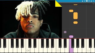 XXXTENTATION  Changes PIANO [upl. by Brena]