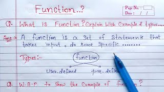 Function in c programming  add two numbers using function in c  function programs in c [upl. by Aremus]