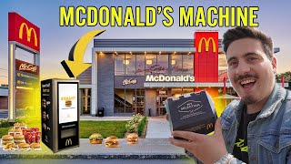 DISTRIBUTORE AUTOMATICO DI PANINI DEL MC DONALDS 😱 [upl. by Sharona]