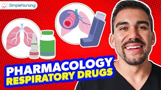 Pharmacology  Respiratory drugs Memorization Tips for Nursing Students RN PN MADE EASY [upl. by Kokaras]