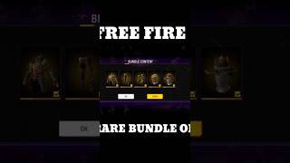 FREE FIRE 😎🔥 TOP 52 RARE BUNDLE OPEN😱HYD SULTAN BFARMY 999 shorts foryou freefire viralshort [upl. by Kristyn]