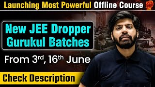 Kotas Most Powerful Batch for JEE Droppers 2025 🔥💯 Get IIT amp 99ile [upl. by Duester290]